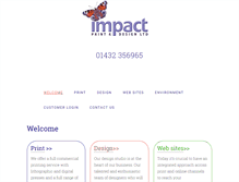Tablet Screenshot of impactprint.co.uk
