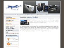 Tablet Screenshot of impactprint.com